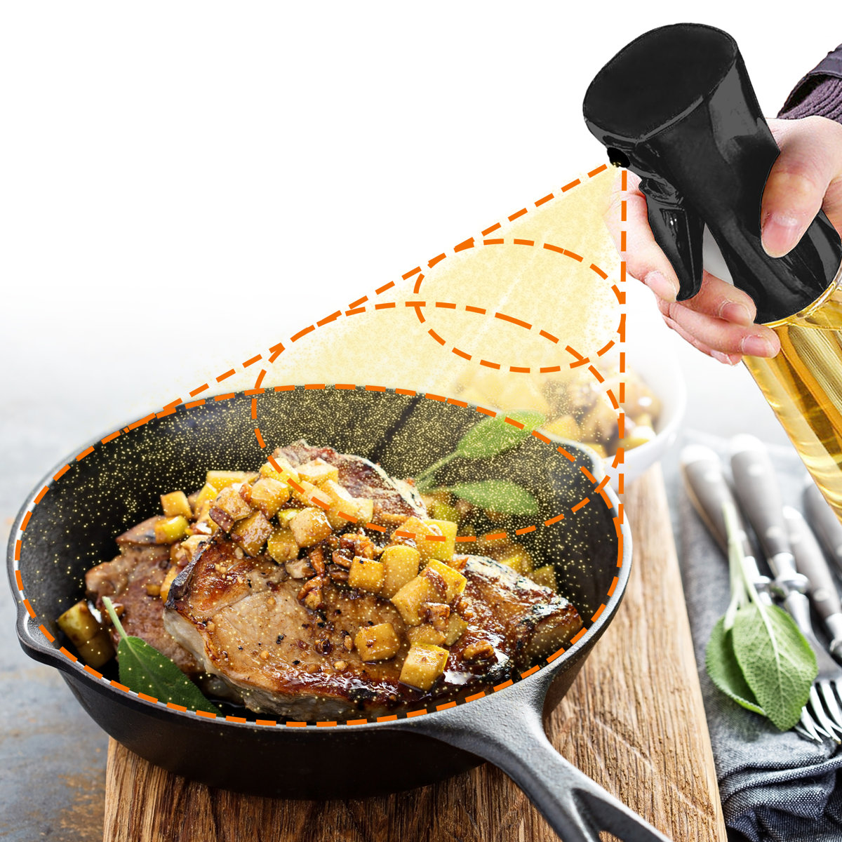 16.90oz. Oil & Vinegar Cruet Set